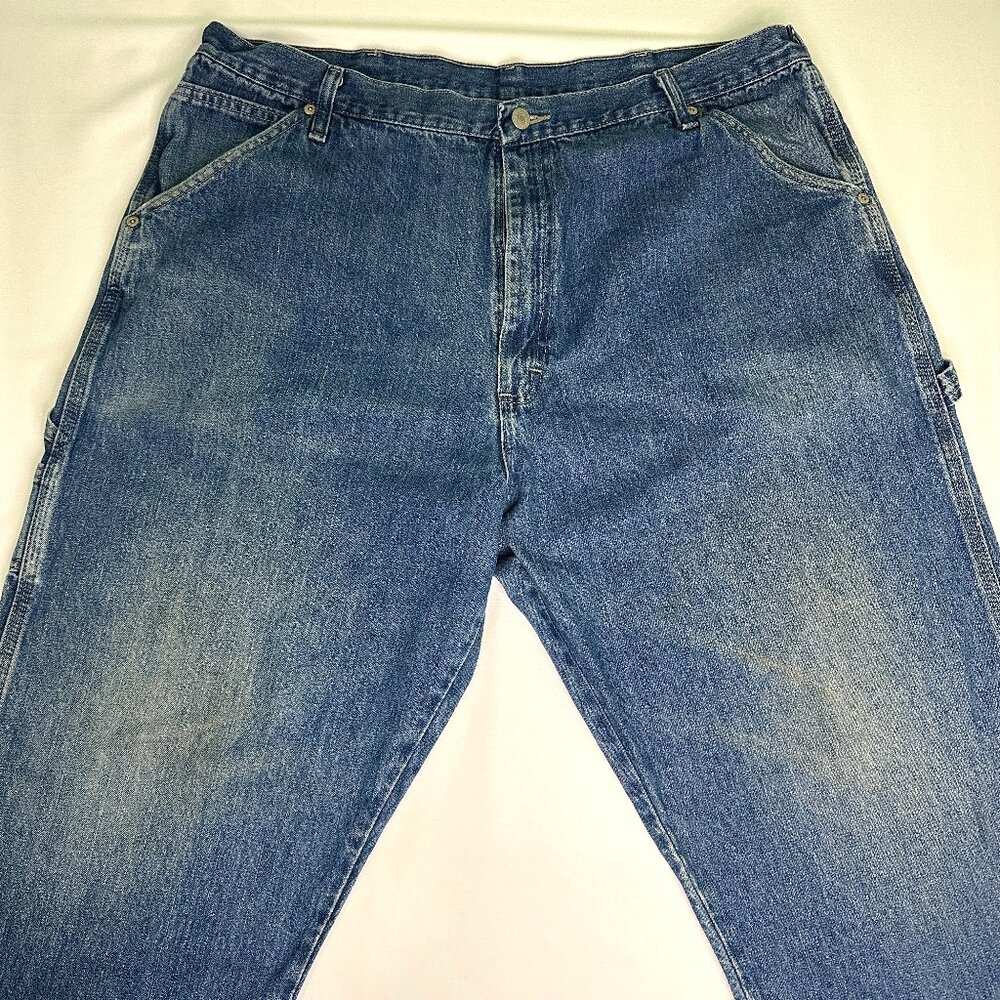Vintage Wrangler Men's Carpenter‎ Jeans Size 40Wx32L Denim Blue USA